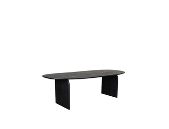 LABEL51 Eetkamertafel Cooper - Zwart - Mangohout - 210x110 cm