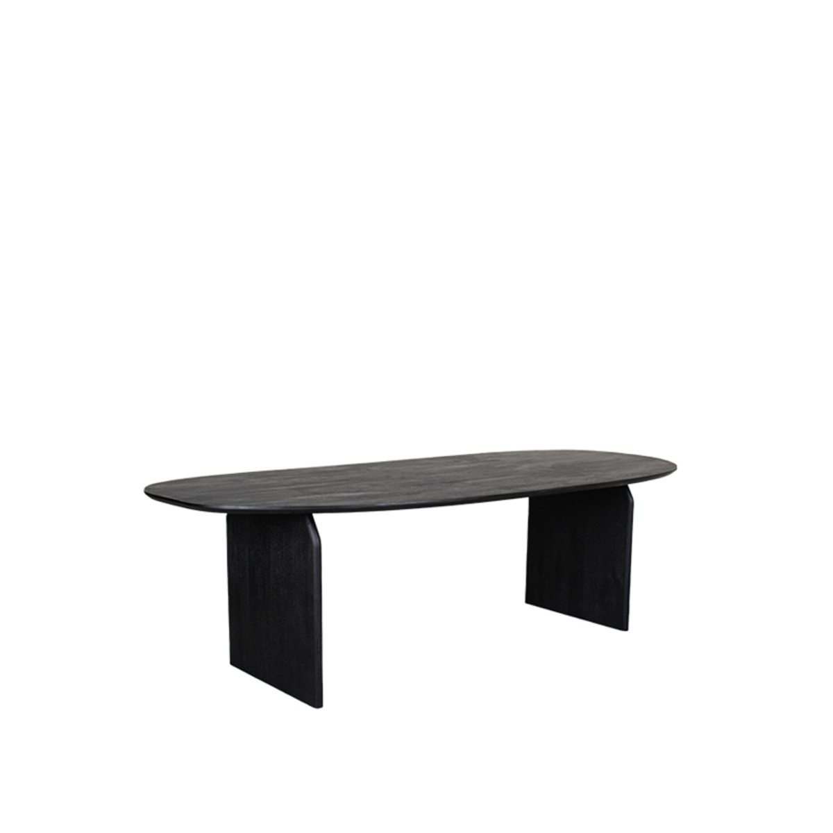 LABEL51 Eetkamertafel Cooper - Zwart - Mangohout - 210x110 cm
