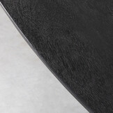 LABEL51 Eetkamertafel Cooper - Zwart - Mangohout - 210x110 cm