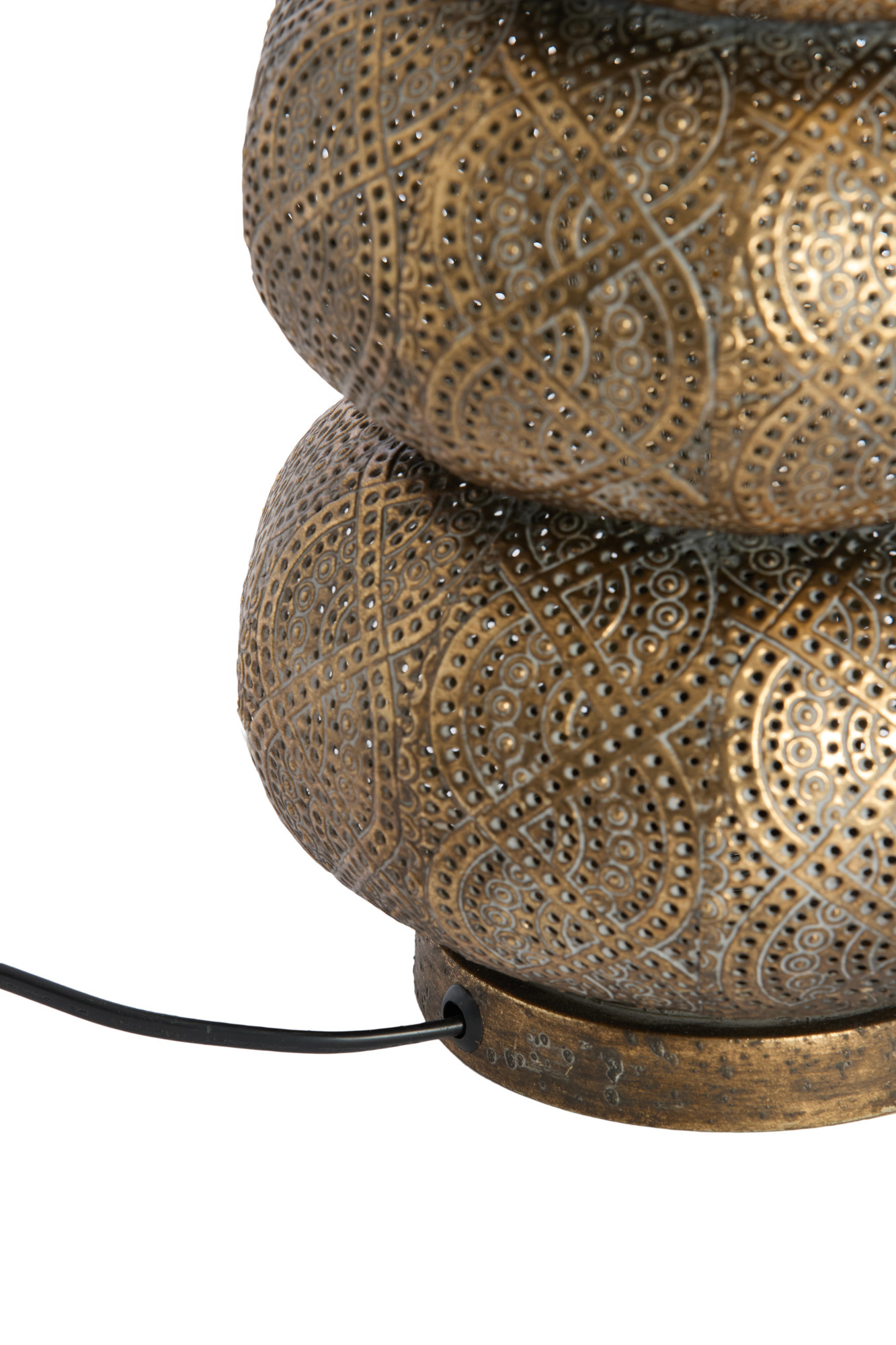 Light & Living - Tafellamp KAITO - Ø19.5x42 cm - Bruin