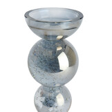 Light & Living - Kaarsenhouder ITINGA - Ø9.5x34 cm - Grijs