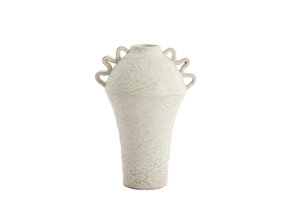 Light & Living - Vaas VOLCA - 25x20x35 cm - Wit
