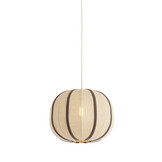 Light & Living - Hanglamp ESMIRIA - Ø40x30 cm - Bruin