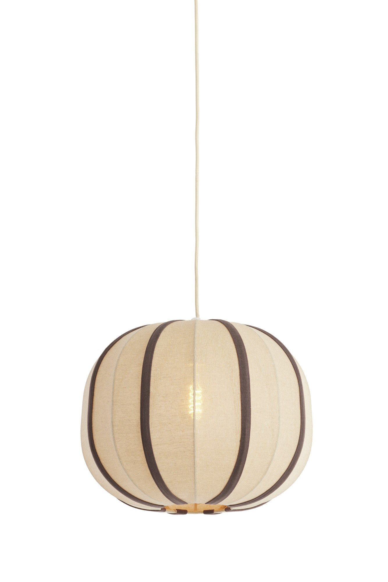 Light & Living - Hanglamp ESMIRIA - Ø40x30 cm - Bruin