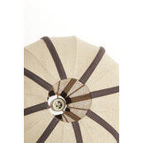 Light & Living - Hanglamp ESMIRIA - Ø40x30 cm - Bruin