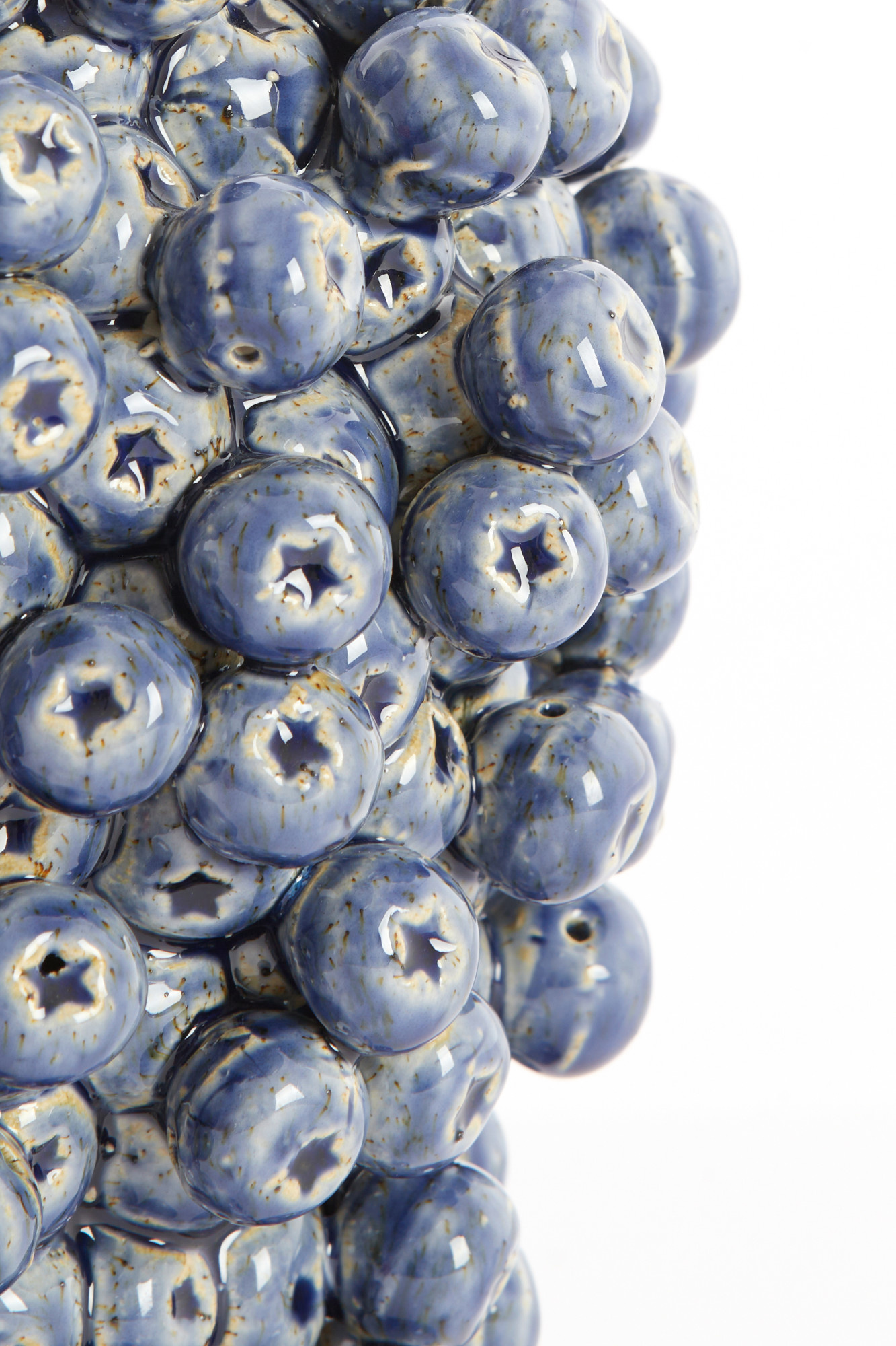 Light & Living - Vaas BERRIES - Ø20x22.5 cm - Blauw