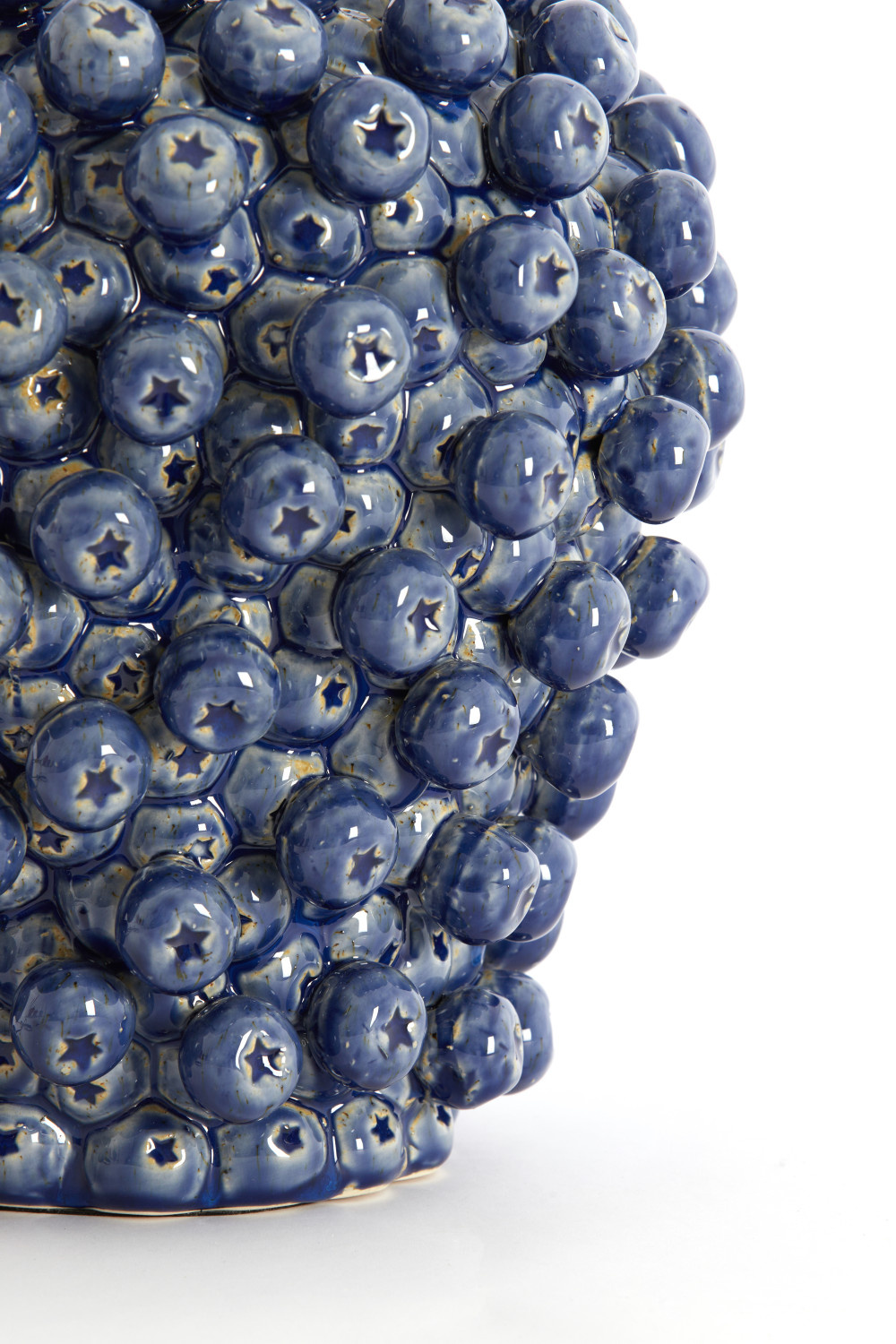 Light & Living - Lampvoet BERRIES - 25.5x25x27 cm - Blauw
