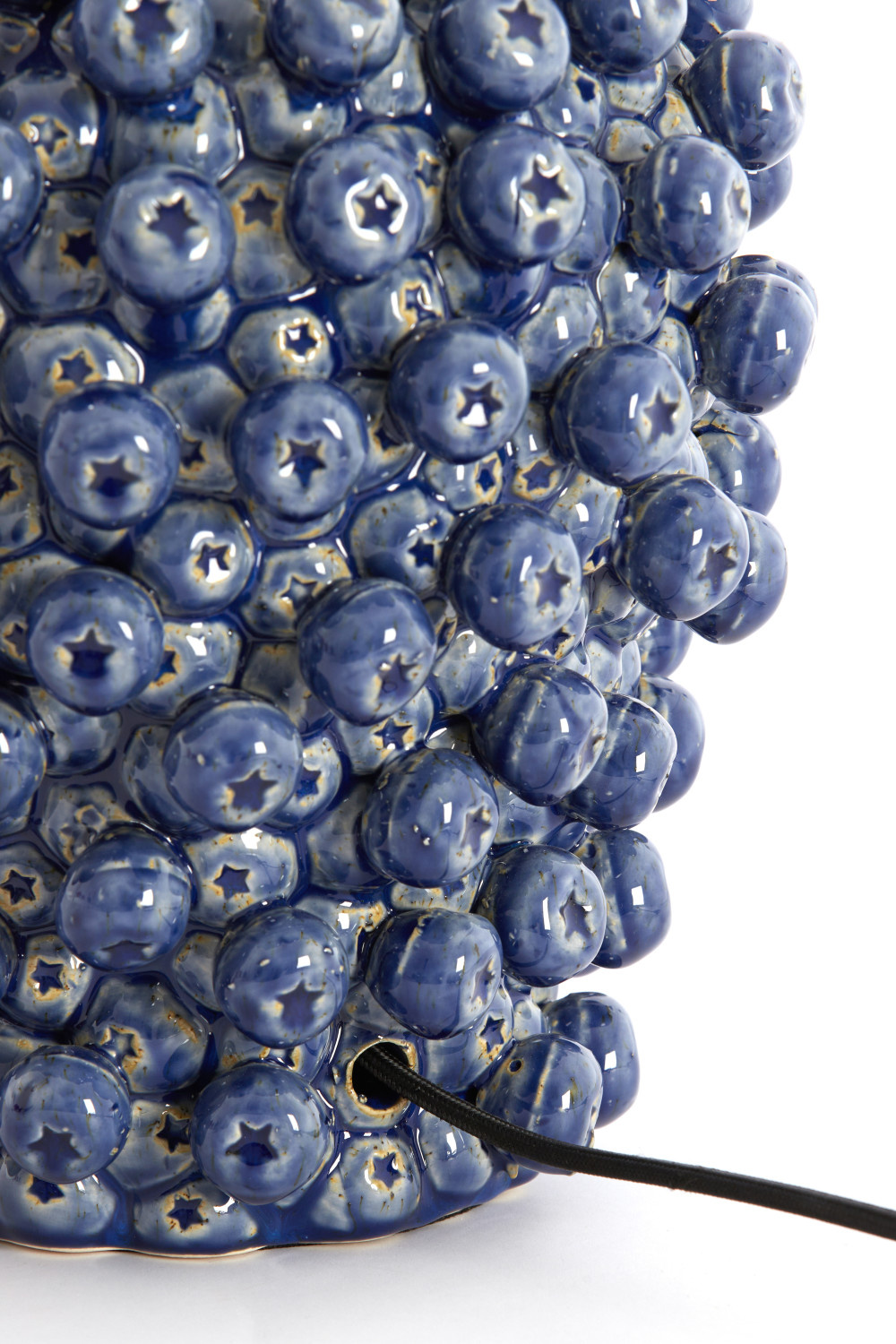 Light & Living - Lampvoet BERRIES - 25.5x25x27 cm - Blauw