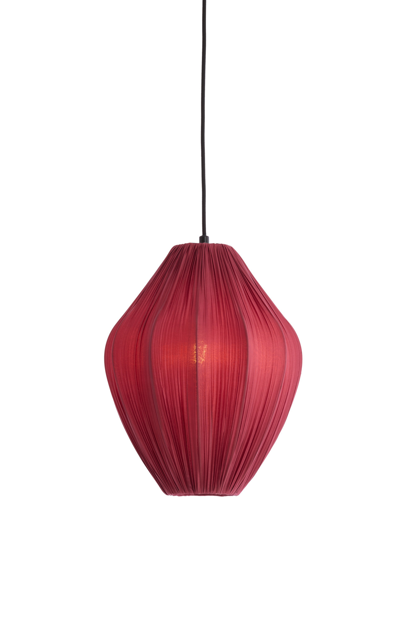 Light & Living - Hanglamp VERITA - Ø31x38 cm - Rood
