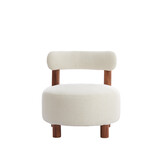 Light & Living - Stoel FERENTINO - Ø74x74cm - Bruin