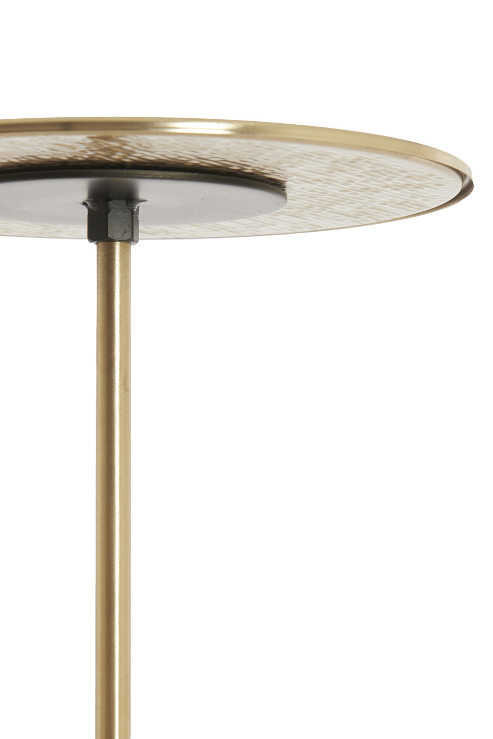 Light & Living - Bijzettafel LIA - Ø38x54 cm - Brons - Set van 2