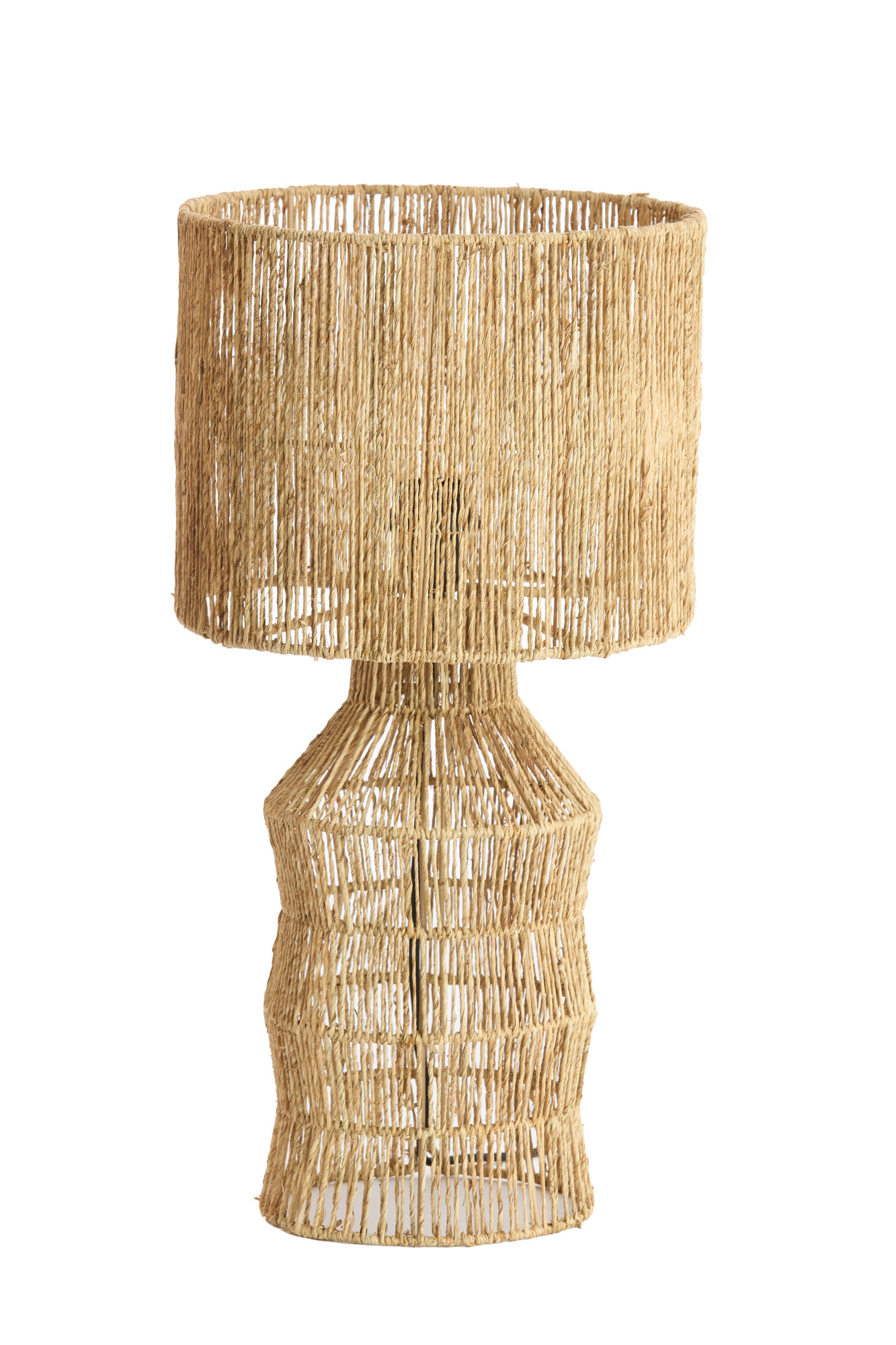 Light & Living - Tafellamp TIDEA - Ø28x56 cm - Bruin