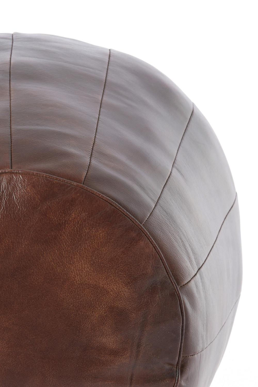 Light & Living - Poef DOVIO - Ø56x42 cm - Bruin