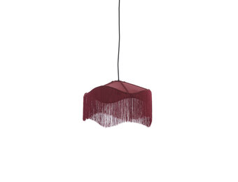 Light & Living - Hanglamp TIFFANY - Ø40x26 cm - Rood