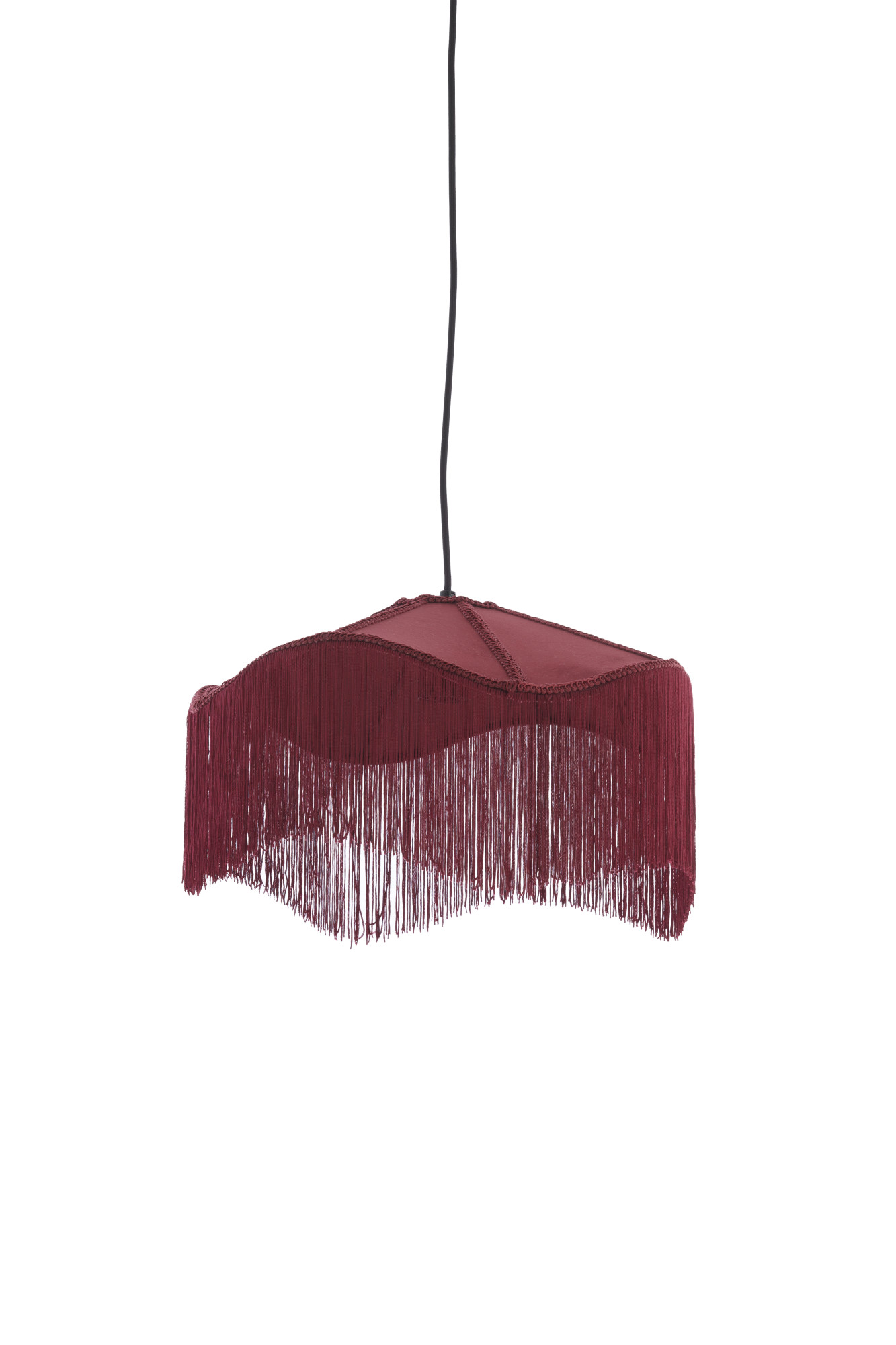 Light & Living - Hanglamp TIFFANY - Ø40x26 cm - Rood