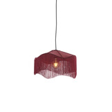 Light & Living - Hanglamp TIFFANY - Ø40x26 cm - Rood