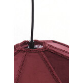 Light & Living - Hanglamp TIFFANY - Ø40x26 cm - Rood