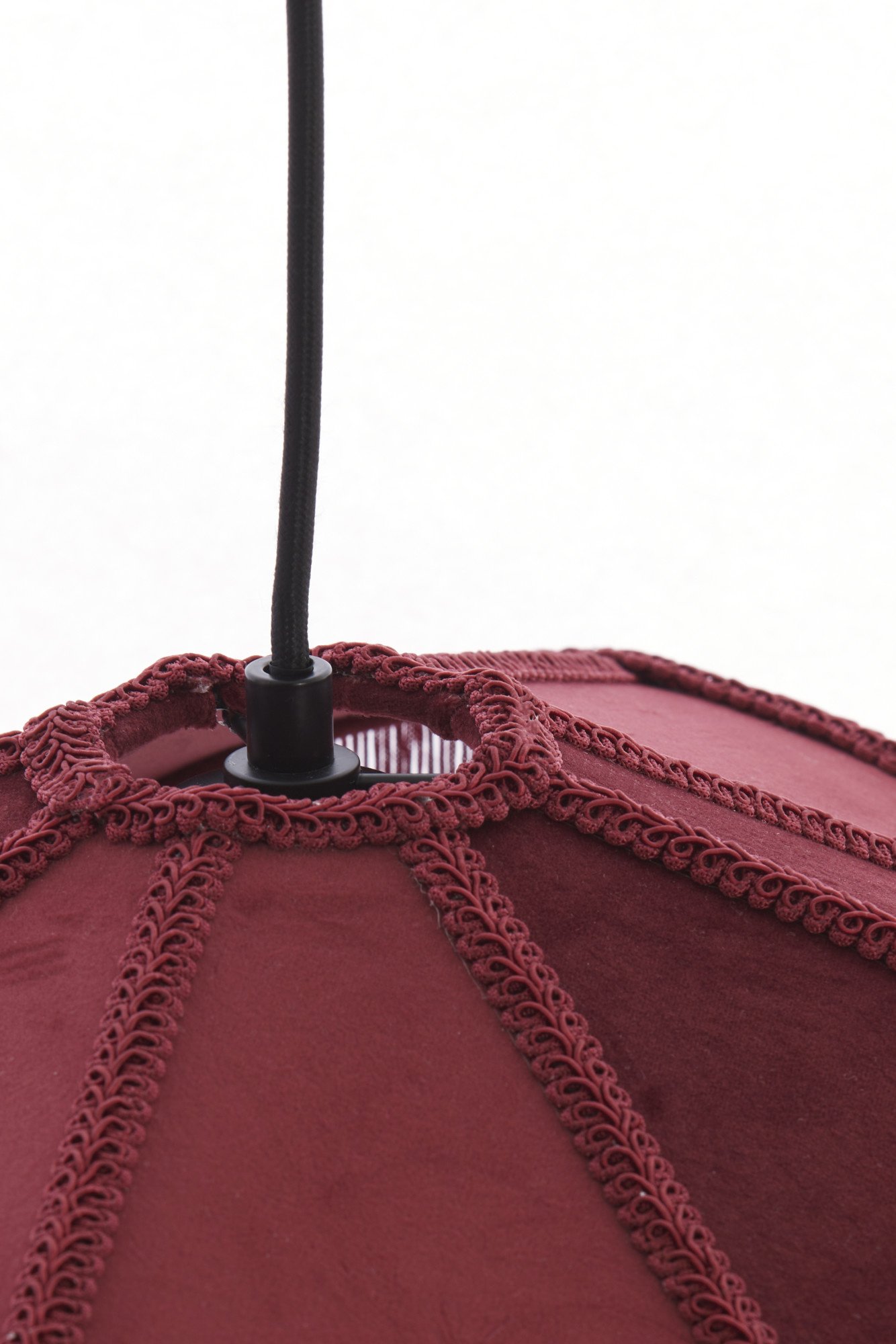 Light & Living - Hanglamp TIFFANY - Ø40x26 cm - Rood