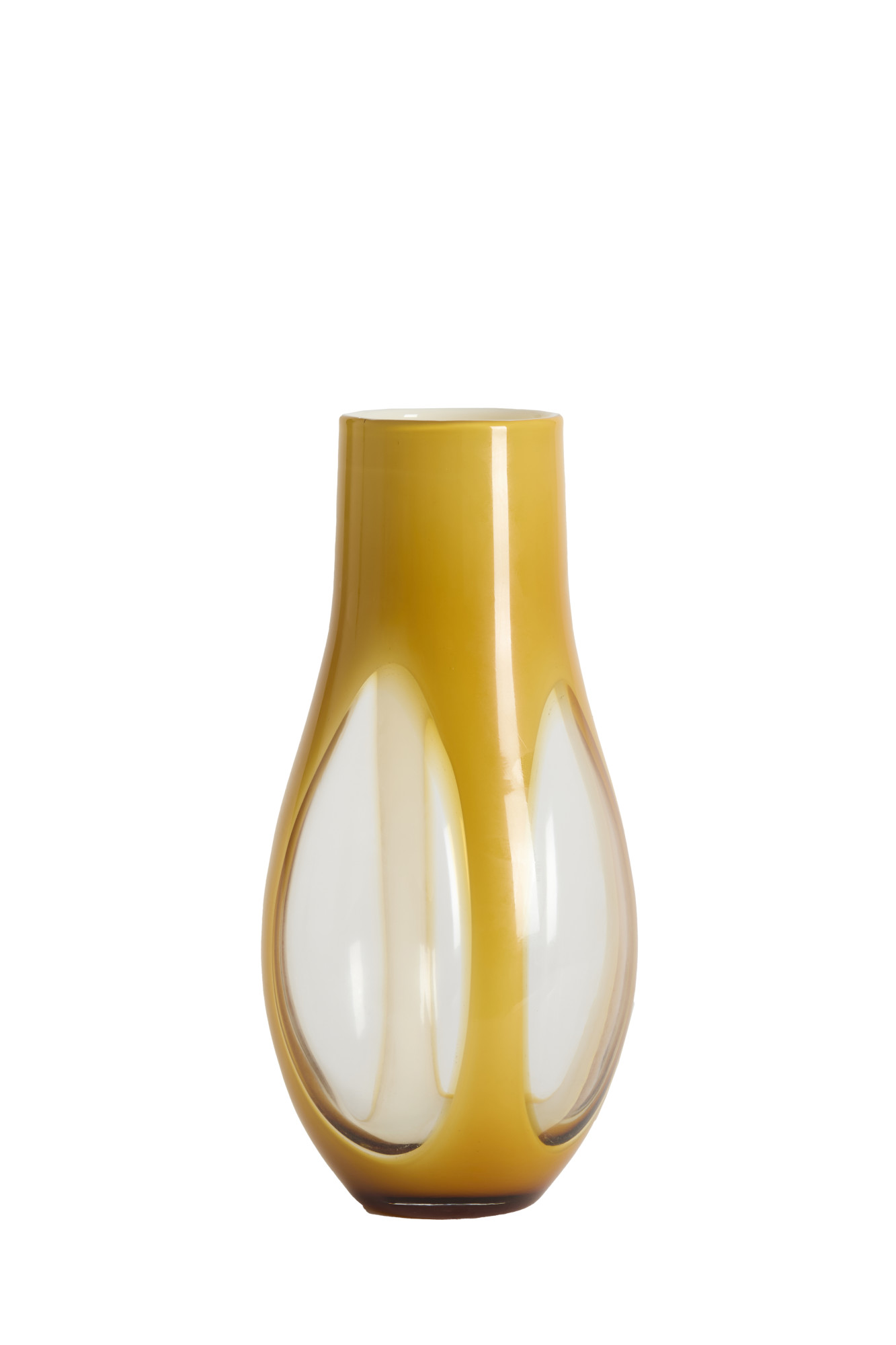 Light & Living - Vaas CASEROS - Ø18x39 cm - Geel