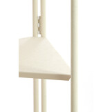 Light & Living - Kast DISPLAY - Ø59x200 cm - Wit