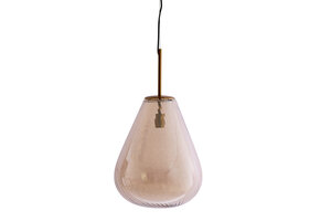 Light & Living - Hanglamp LEONA - Ø40x50 cm - Brons