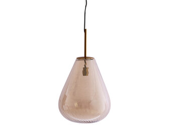 Light & Living - Hanglamp LEONA - Ø40x50 cm - Brons