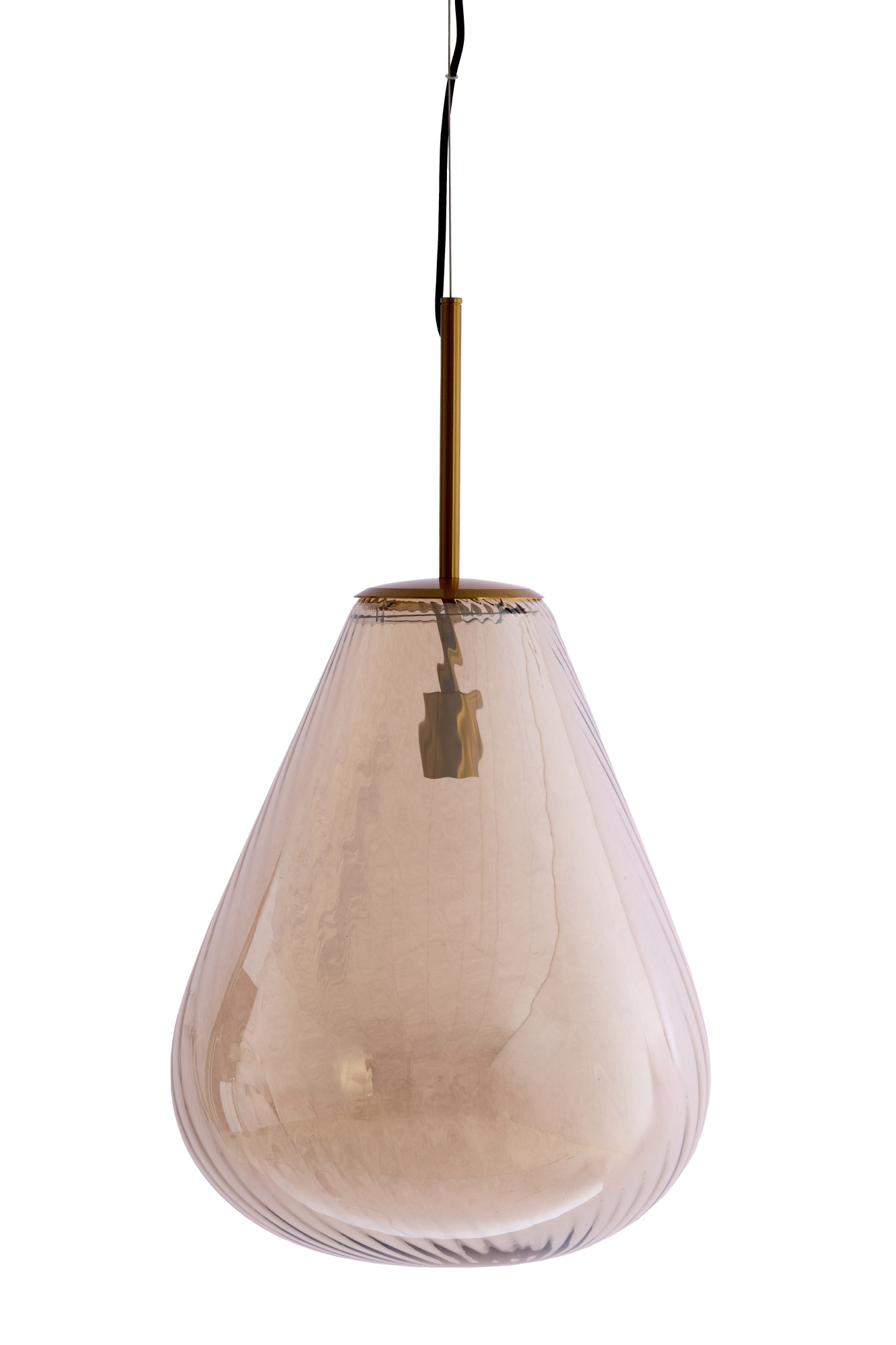 Light & Living - Hanglamp LEONA - Ø40x50 cm - Brons
