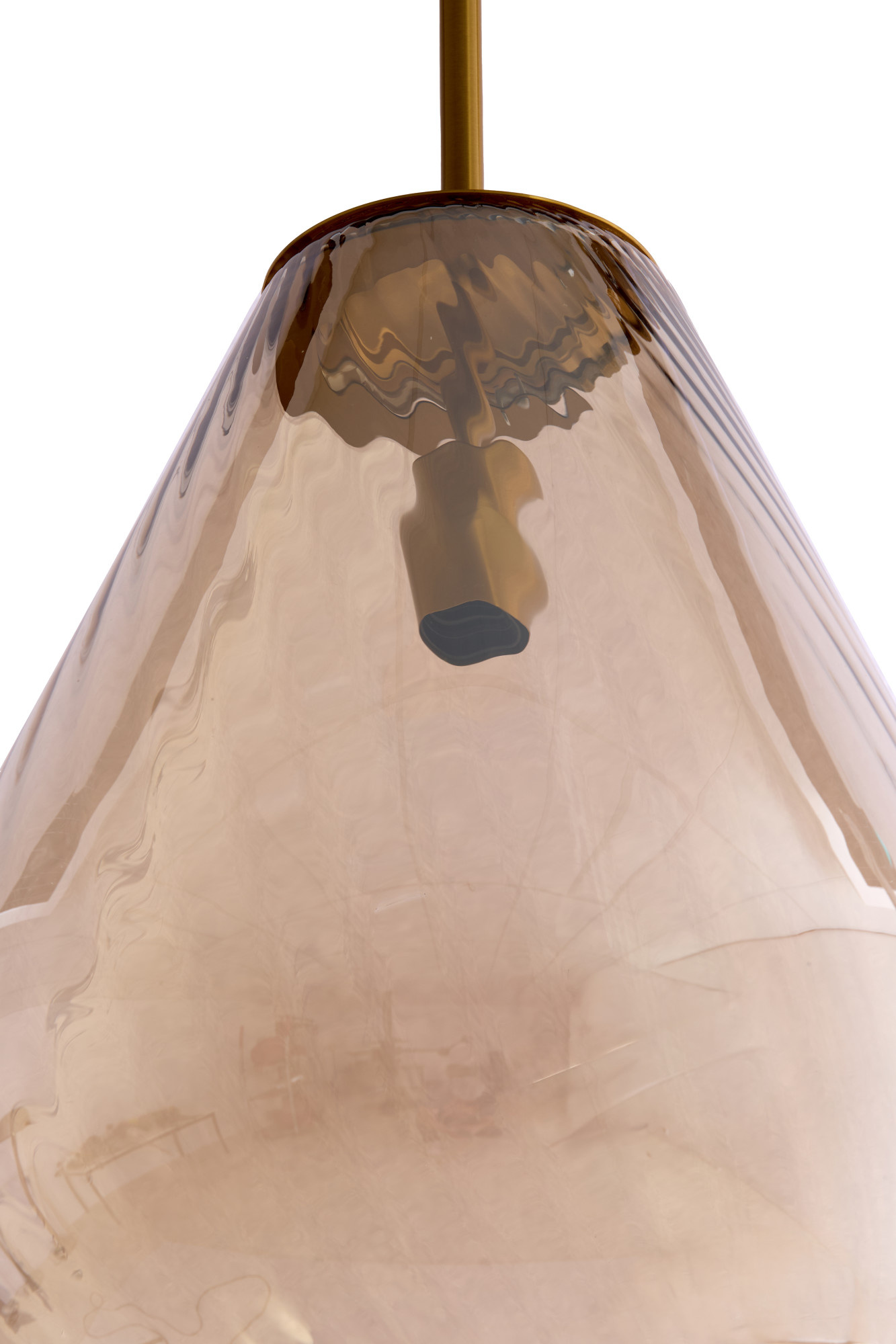 Light & Living - Hanglamp LEONA - Ø40x50 cm - Brons