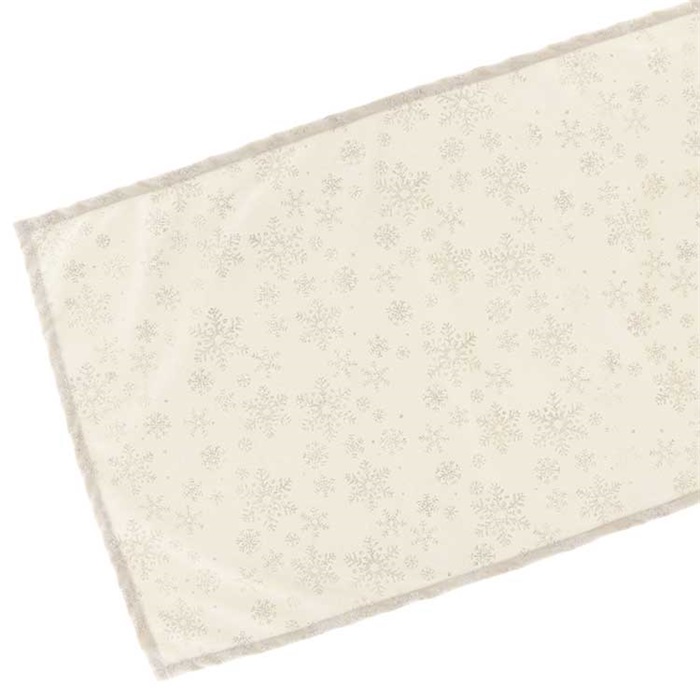 Unique Living | Tafelloper Sigrid 45x150cm ivory