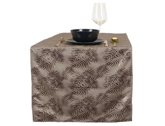 Unique Living | Tafelloper Sid 45x150cm taupe