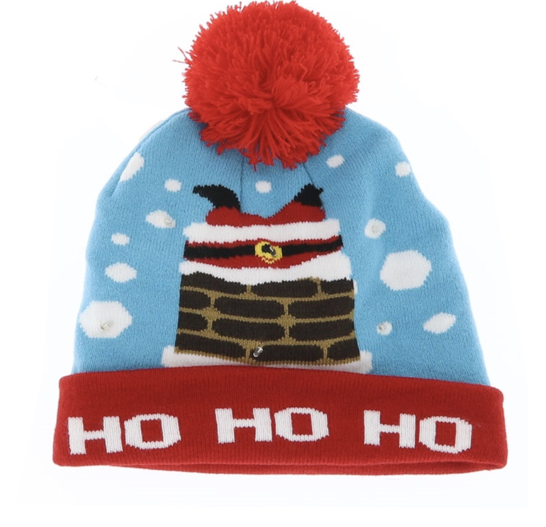 Unique Living - Kerstmuts Xmas With Lights 21x22cm Dessin 6