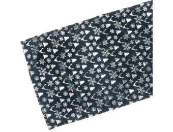 Unique Living | Tafelloper Bernt 45x150cm dark blue