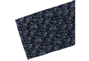 Unique Living | Tafelloper Sigrid 45x150cm dark blue