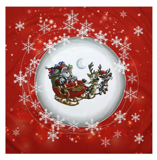 Unique Living - Tafelkleed Natale 85x85cm Dessin 3