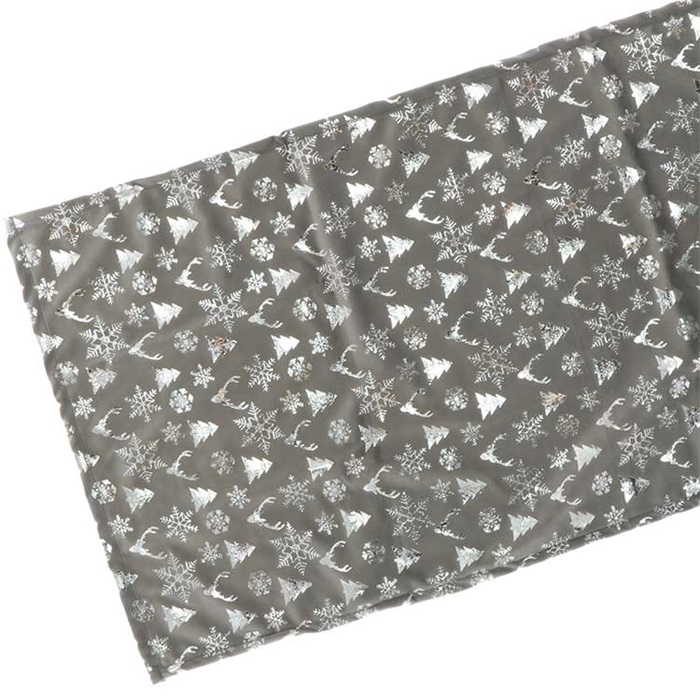 Unique Living | Tafelloper Bernt 45x150cm dark grey