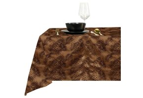 Unique Living | Tafelkleed Sid 150x300cm leather brown