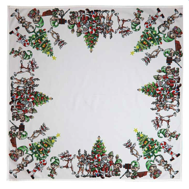 Unique Living - Tafelkleed Natale 85x85cm Dessin 4