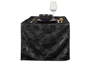 Unique Living | Tafelloper Sid 45x150cm black