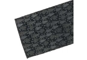 Unique Living | Tafelloper Siri 45x150cm black