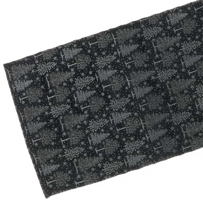 Unique Living | Tafelloper Siri 45x150cm black