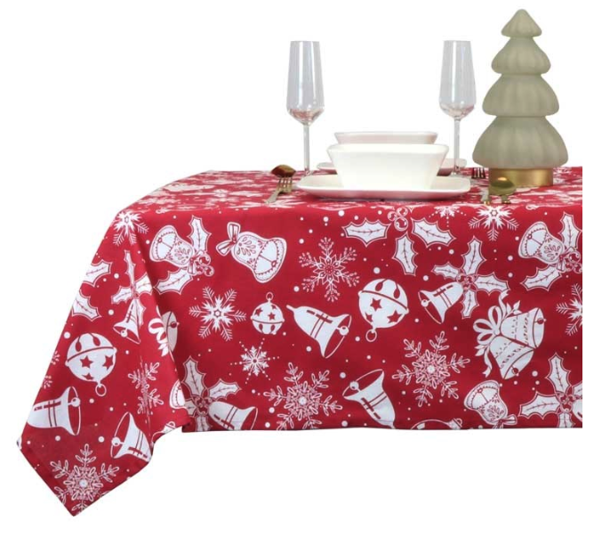 Unique Living - Tafelkleed Hein 170cm Ø Red