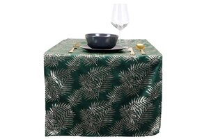 Unique Living | Tafelloper Sid 45x150cm dark green