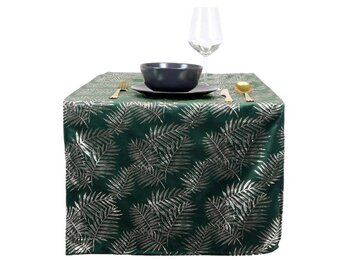 Unique Living | Tafelloper Sid 45x150cm dark green