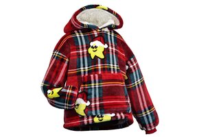 Unique Living - Hoodie Xmas Lucy - 43x47cm - Rood