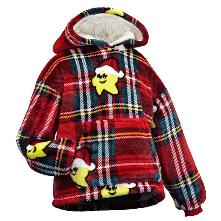 Unique Living - Hoodie Xmas Lucy - 43x47cm - Rood