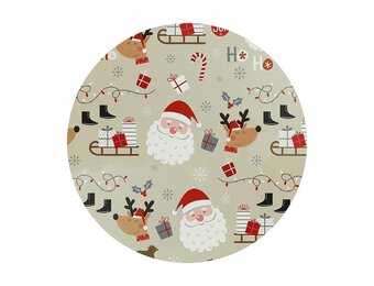 Unique Living - Placemat Present - Ø38cm - Multikleur