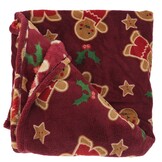 Unique Living - Plaid Ralf - 150x200cm - Rood