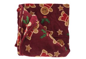 Unique Living - Plaid Ralf - 150x200cm - Rood