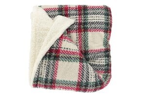 Unique Living - Plaid Eloise - 130x160cm - Wit