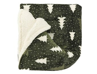 Unique Living - Plaid Mees - 130x160cm - Groen